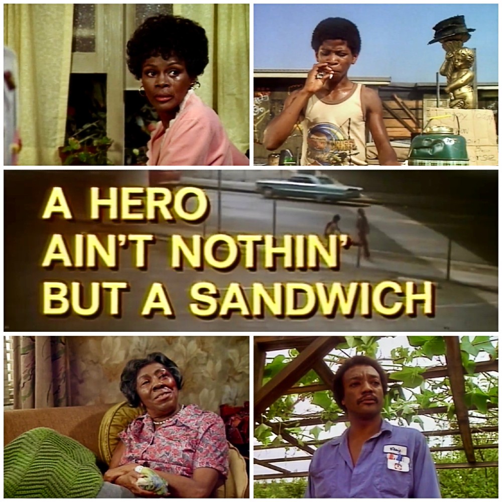 Highly recommend this #HiddenGem A Hero Ain't Nothin' But a Sandwich (1977) Dir. Ralph Nelson Screenplay & Novel by Alice Childress Cicely Tyson - Paul Winfield Larry B. Scott - Helen Martin