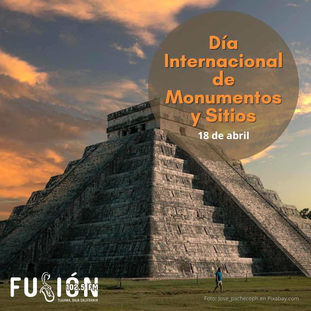 Día Internacional de Monumentos y Sitios. ⛩️🕌🗿🏰 Hoy celebramos el patrimonio histórico de la humanidad. ¿Cuál es tu monumento o sitio arqueológico preferido? #Comenta