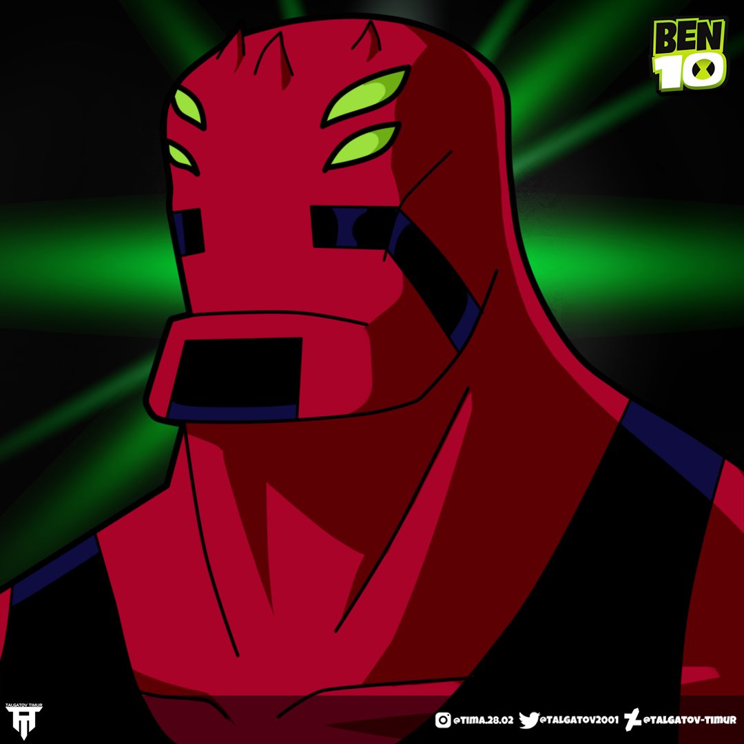 Ben 10 fourarms #art #illustration #stickers #ben #ben10 #digital  #ben10alienforce #ben10omniverse #ben10ultimatealien #ben10reboot  #ben10fanart #fanart #artist #manofaction #alienforce #fanart #characters  #conceptart #commissionsopen, image size:1080x1080