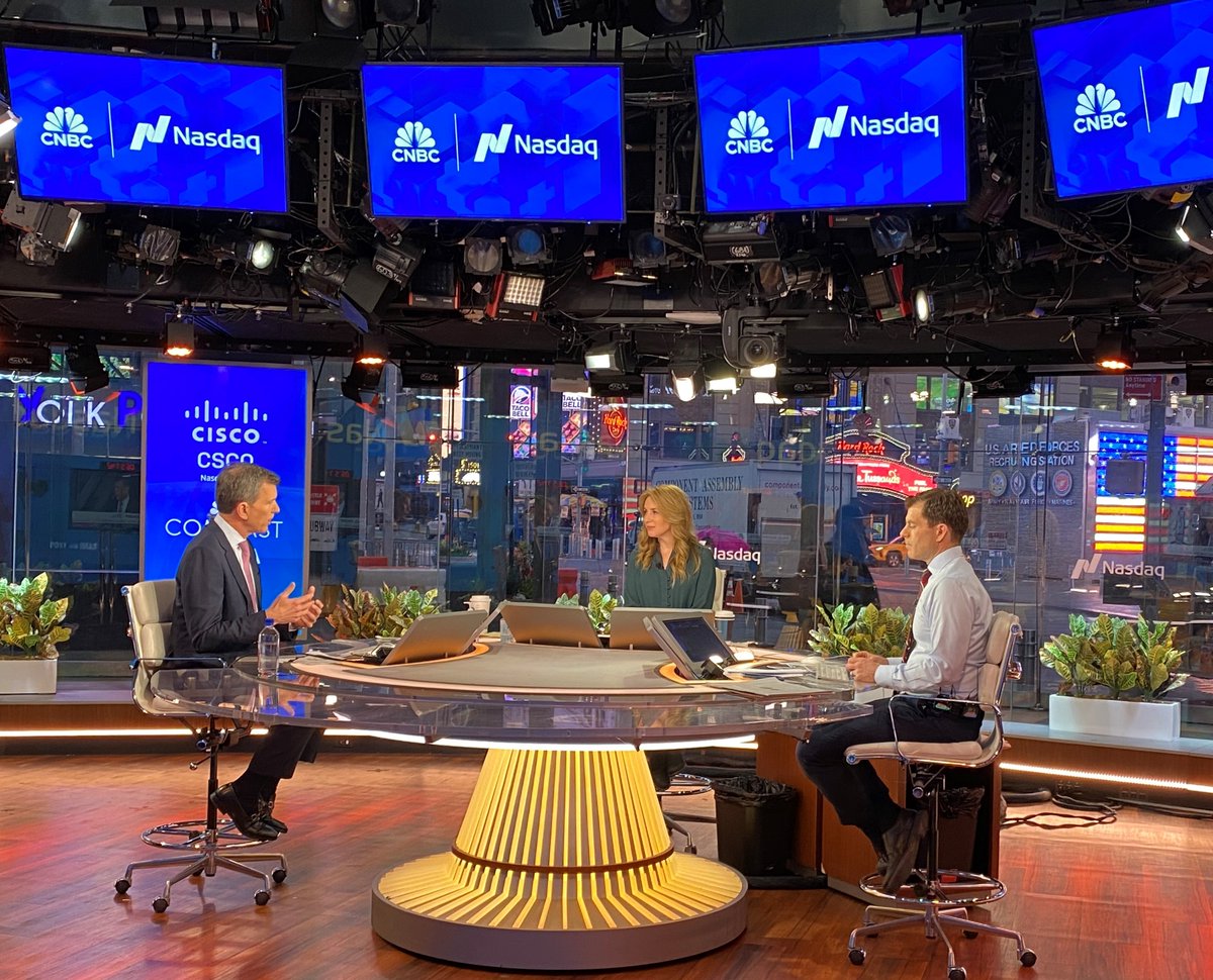 It was great to sit down with @BeckyQuick & @michaelsantoli with @SquawkCNBC to discuss our 2024 U.S. CEO Outlook Pulse Survey and how CEOs are navigating near-term risks to growth and structural changes to the U.S. economy, while responsibly leavaging generative AI. #CEOoutlook