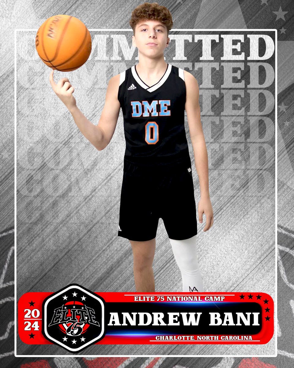 Class of 2028 6’0 DME Academy (FL) Andrew Bani will be LIVE in action at the Elite 75 National Camp.
