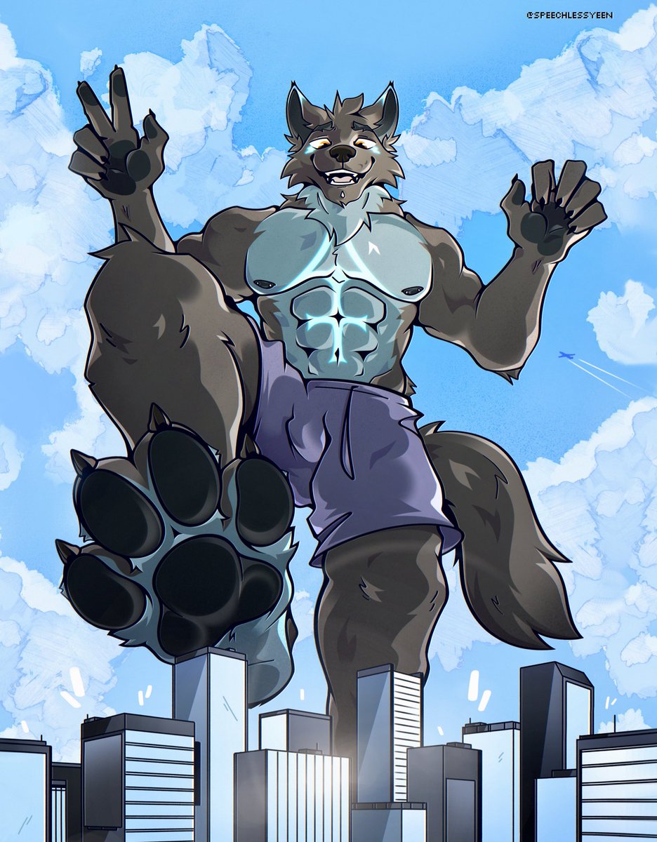 finished ych for @artoriusthehero 🐾🏙️