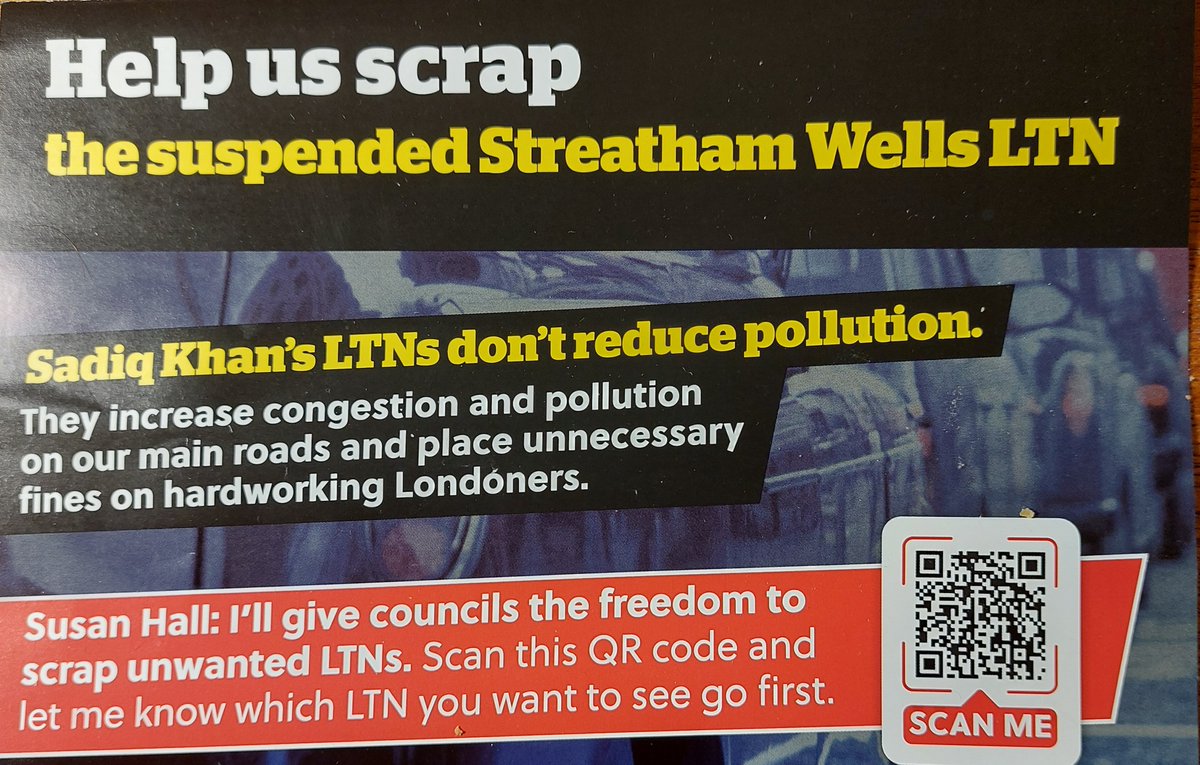 Good to have been knocking on doors tonight with colleagues in Streatham Common & Vale ward for @Conservatives candidate, @PromJPhillips, in 2 May by-election All made clear that, having had their lives massively impacted by SW LTN, they want it scrapped and not just suspended.