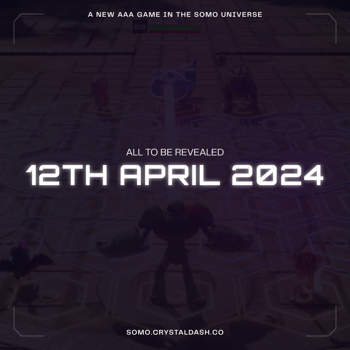 SOMO game site. Revealing tomorrow. 12th April 2024. Stay tuned 👀