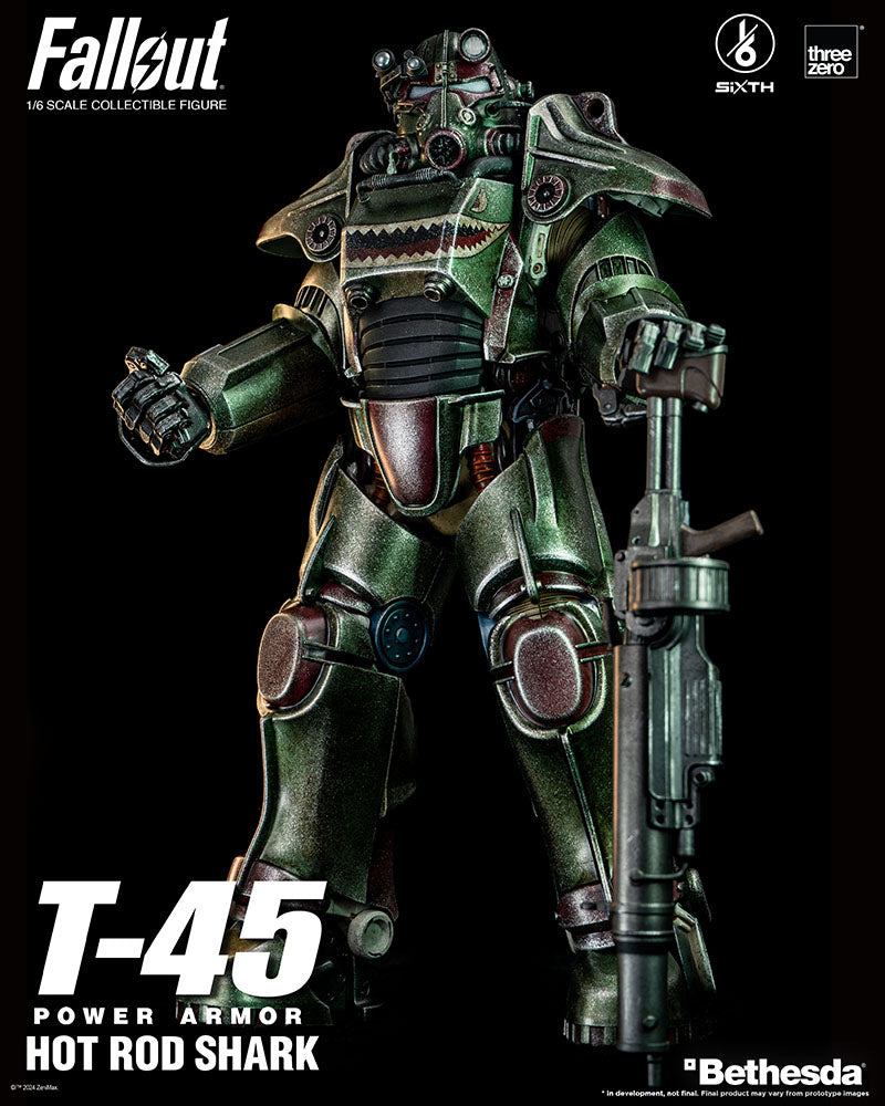 The T-45 Hot Rod Shark set is live on the @IGNStore, my 10% off codes takes $43 off!
 
Code : THEFALLOUTCOLLECTOR

store.ign.com/products/fallo…

These 1/6th scale Power Armors made by @threezeroHK are absolutely amazing!

#fallout #t45 #powerarmor #FalloutOnPrime @IGN @IGNStore