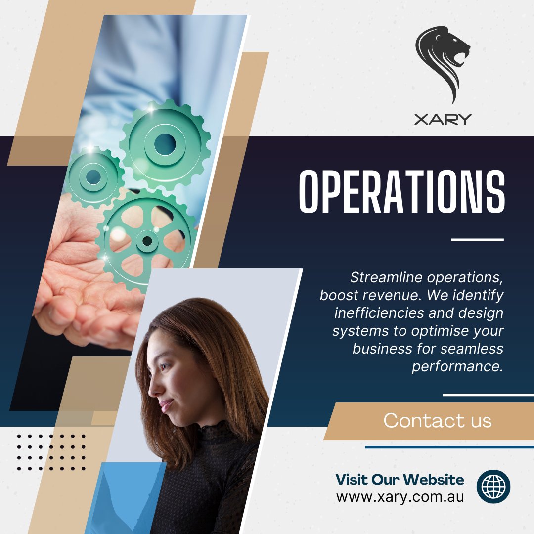 Streamline operations, boost revenue. We identify inefficiencies and design systems to optimise your business for seamless performance.

#australianbusiness #advisors #strategy #accounting #lawyers #marketing #technology #law #tax #XARY