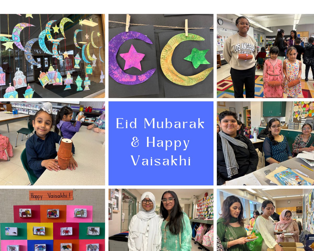 teachermrskhan's tweet image. Today @davidbrankin1 we had an exciting day celebrating Eid and Vaisakhi. #sd36learn