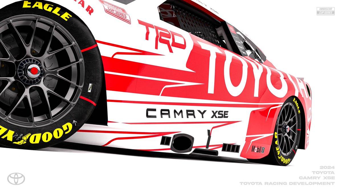 Capn_Designs's tweet photo. Had to whip up a manufacturer design for @CamoTwitch #PaintingContest! Decided to go with Toyota to work a bit more on this fantastic @turn4graphics Camry model!

@Toyota
@ToyotaRacing 

#NASCAR | #Toyota | #TRD | #CamryXSE | #WeGoPlaces | #Concept | #Design https://t.co/Q52cjyJ4PH