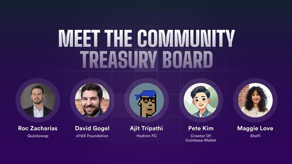 1/2

Polygon builders rejoice! 🔥💜

Polygon Community Treasury (CT), the in-protocol support vehicle of the Polygon ecosystem comes to life!

Proposed as a part of the Polygon 2.0 initiative, CT is well-funded and purposefully designed to provide major boost to the ecosystem. 💪