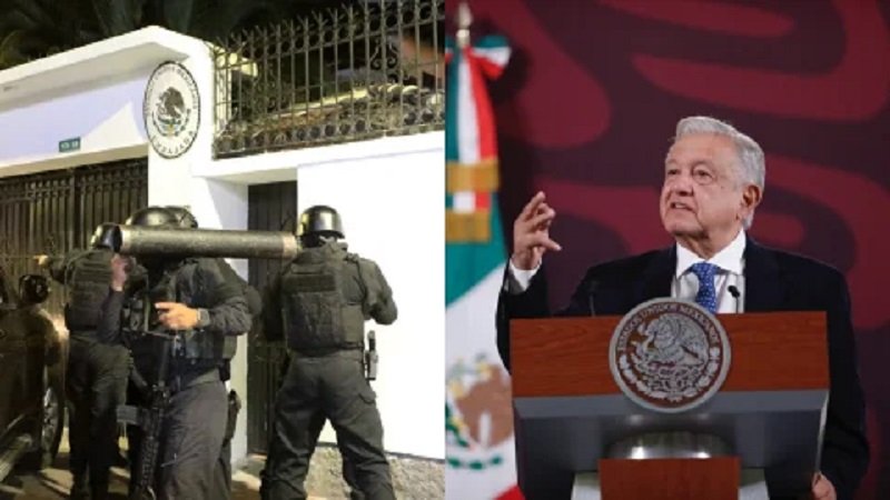 Eurodiputados de distintas tendencias políticas manifestaron hoy su solidaridad con el presidente de #México @lopezobrador_ por la crisis diplomática derivada del asalto a la embajada mexicana que ordenó el gobierno de #Ecuador el pasado viernes 5 de abril.