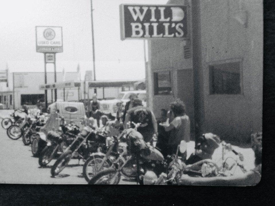 Back in the mid 70’s, this was a biker bar and I was a bartender. It’s being torn down and the local news is reporting on it. So I gave her this photo and a history lesson on the different names its had back in the day. Including that my mom was manager when it was Crossroads.