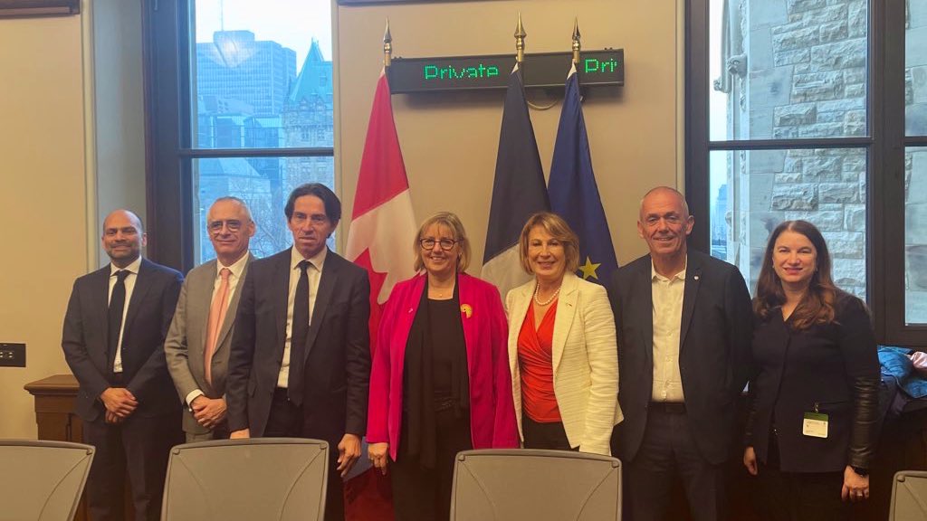 Delighted to welcome Prime Minister @GabrielAttal, Minister @sretailleau and other ministers to #Ottawa as we continue to further 🇨🇦🇫🇷 cooperation in areas such as #quantum and #AI, polar and ocean research, health, energy transition and the use of French in science. #SciDiplo