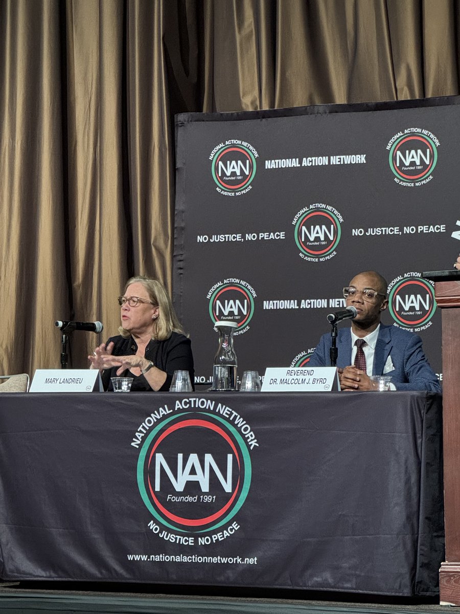 “We are proud to follow President Biden’s leadership on getting us to a cleaner, greener environment...But we want to get there...where everyone in the country...can get there in an affordable way and not be left with the bill.” – @SenLandrieu at @NationalAction's #NANCONV2024