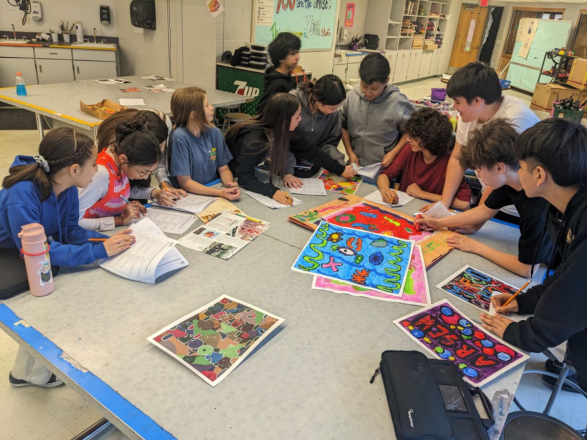 Joanna Angelopoulos, NBCT, CYT (@smockroom) on Twitter photo Collaborative effort...❤️
<a href="/WinstonCampus/">Winston Campus Junior High</a> <a href="/D15Schools/">Community Consolidated School District 15</a> <a href="/Ilaea/">IAEA</a> <a href="/NAEA/">NAEA</a> Collaborative effort...❤️
<a href="/WinstonCampus/">Winston Campus Junior High</a> <a href="/D15Schools/">Community Consolidated School District 15</a> <a href="/Ilaea/">IAEA</a> <a href="/NAEA/">NAEA</a>
