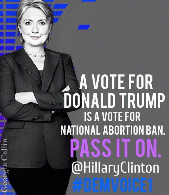 Your friendly reminder that Hillary Clinton was right about everything she told the American 🇺🇸 people about trump. Literally everything. #VoteBlueToProtectWomen #VoteBlueDownBallot #BidenHarris2024 #DemVoice1