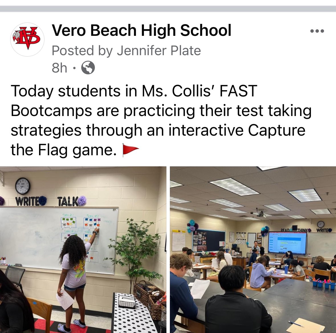 Vero Beach High School (@VBHSNation) on Twitter photo 2024-04-11 21:29:34
