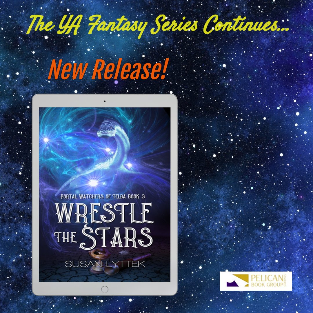 Congratulations to @SusanLyttek and @PelicanBookGrp on the release of 'Wrestle the Stars.'
Portal Watchers continues...
#NewRelease #yalit #scifibooks #fantasy #YA #Christfic #adventure #booklovers amazon.com/Wrestle-Stars-…