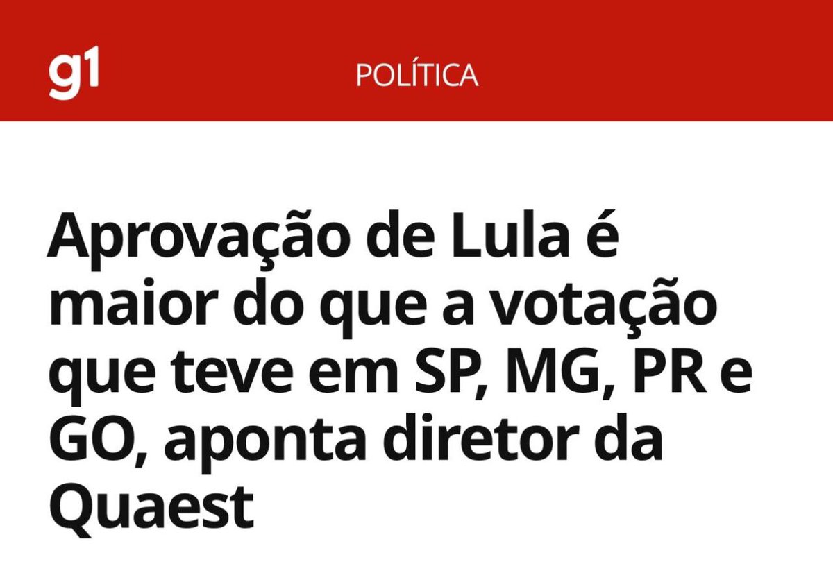 Quem votou aprova e quem não votou, também. Esse é o governo que cuida do povo e trabalha para TODOS. Fé no Brasil e vamos pra cima! 🚀.