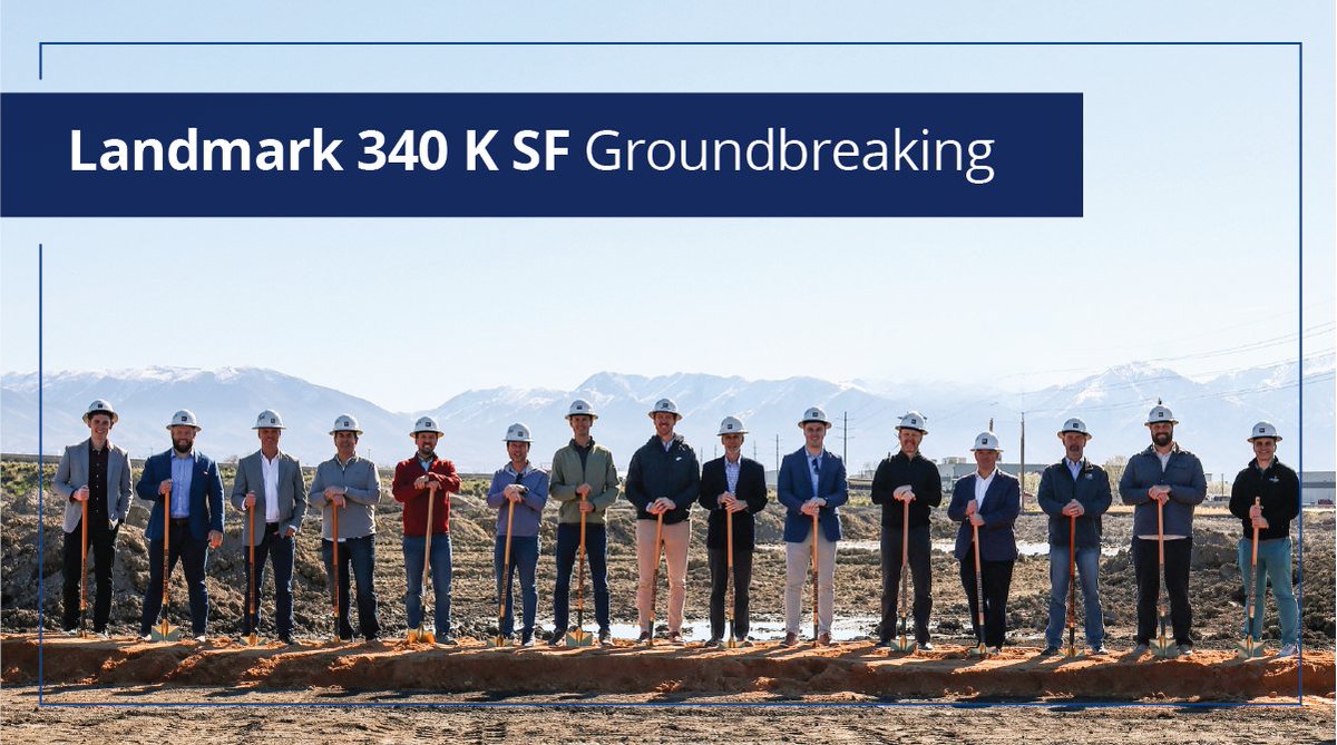 Our Bollow/Stevens/Bell team joined ViaWest Group and Clarion Partners to break ground on Central Commerce Center, a landmark 340K SF development in Salt Lake City's Northwest Industrial Quadrant. Click the link in the bio to learn more #AccelerateSuccess #IndustrialDevelopment