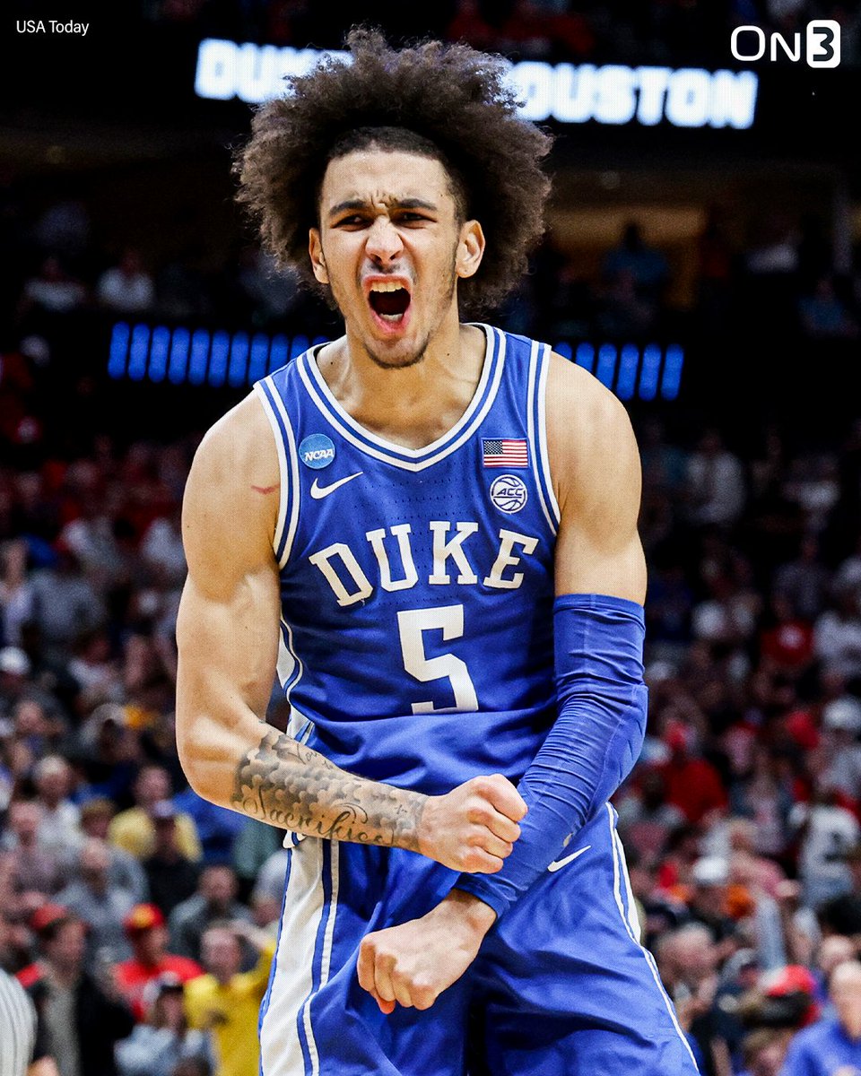 On3's tweet photo. NEWS: Duke guard Tyrese Proctor is set to return for the 2024-25 season, @AdamZagoria reports👀

https://t.co/lHRcvWuxKi