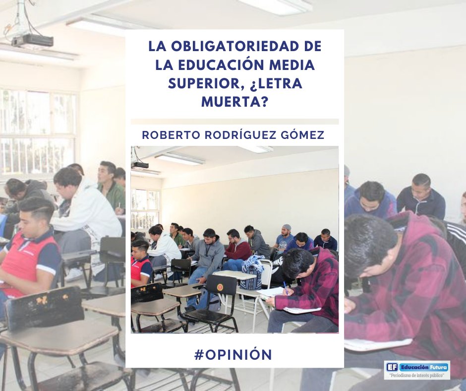 #Opinión | A 22 años de la reforma, no se ha conseguido la cobertura universal pretendida; ni la concurrencia presupuestal para fortalecer a la educación media superior del país. @blogroberto 🔗 lc.cx/ZG8XWb