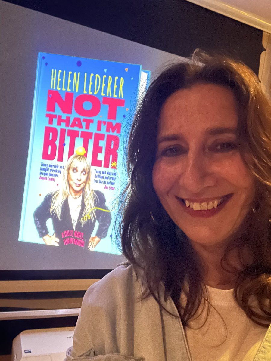 Now *that* was a book launch. Absolutely fabulous night celebrating brilliant @HelenLederer’s wonderful memoir. Apparently I’m not in it. #NotThatImBitter ❤️❤️❤️