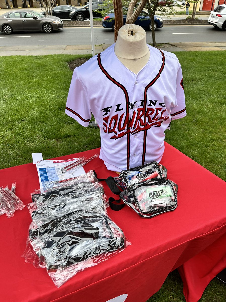 Coming out to the @GoSquirrels game tonight? Stop by our AAA booth and scan to win. Our Grand prize winner tonight will go home with a customized Squirrels jersey! We’ve got lots of other great giveaways tonight too! Come say hi!! #AAAVANews