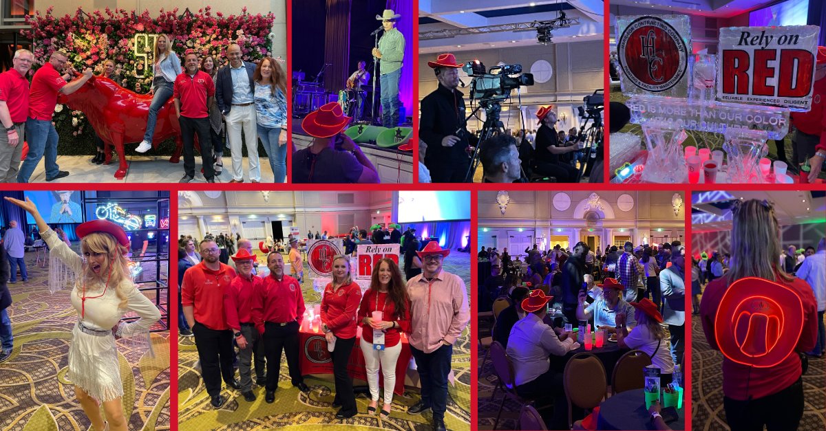 Is #RelyOnRED the new Yee-Haw?! We had a boot-stompin’ good time at the @ConnexFM event & looking forward to next year’s show! Until then, get in touch – we’d love to discuss how we can help with your #commercialpainting & #facilitymaintenance needs! >> harrisoncontracting.com/contact/