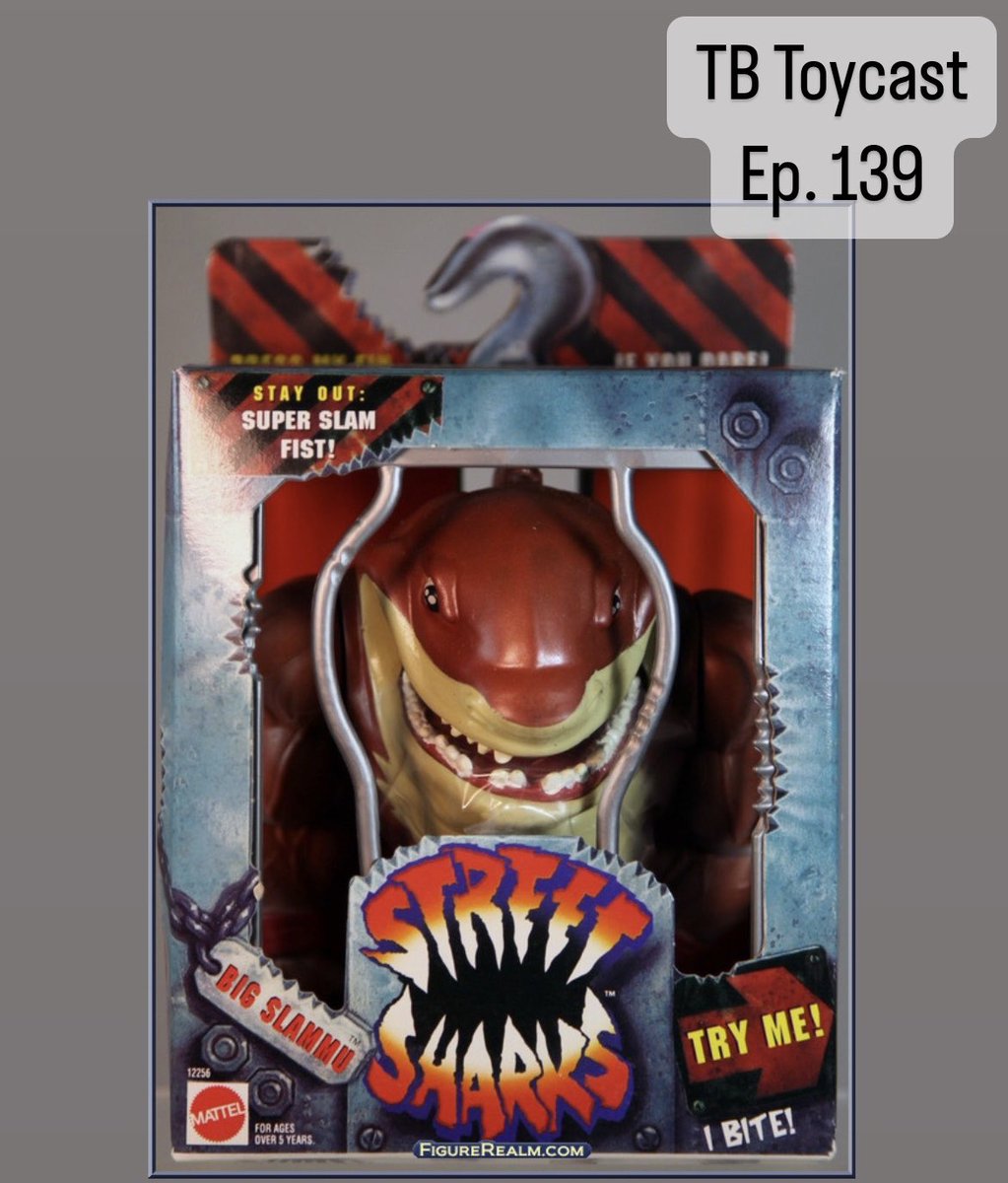 Ep. 139 is up! This week our main event is all about Street Sharks! Street Sharks are returning and will be huge in 2024! We also discuss our amazing trip to Philly for Wrestlemania Weekend! podcasts.apple.com/us/podcast/tb-…