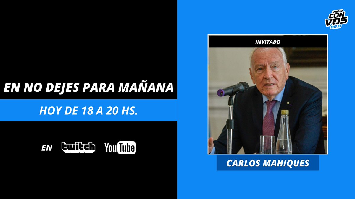 🔴 #EXCLUSIVO | Conversamos con Carlos Mahiques, juez de la Cámara Federal de Casación Penal, por el fallo histórico sobre los atentados a la Embajada de Israel y la AMIA. con @rominamanguel @alvarezrey @guidocarelli y @diegogeddes 📻 FM 89.9 ▶ YouTube: youtube.com/watch?v=hcjRyL…