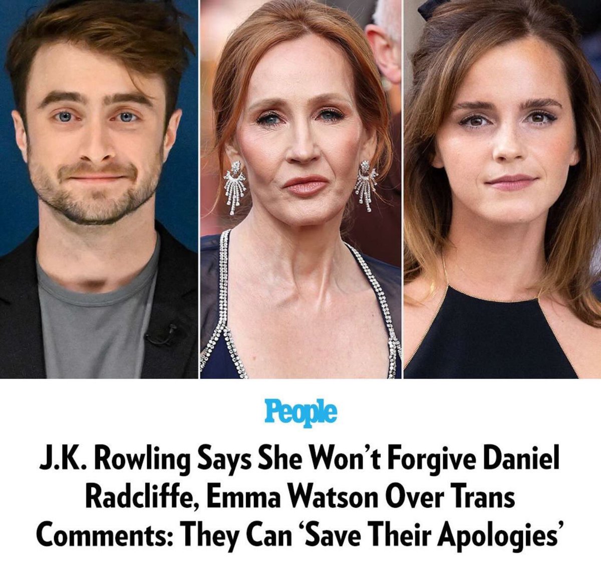 they’ve literally never apologized