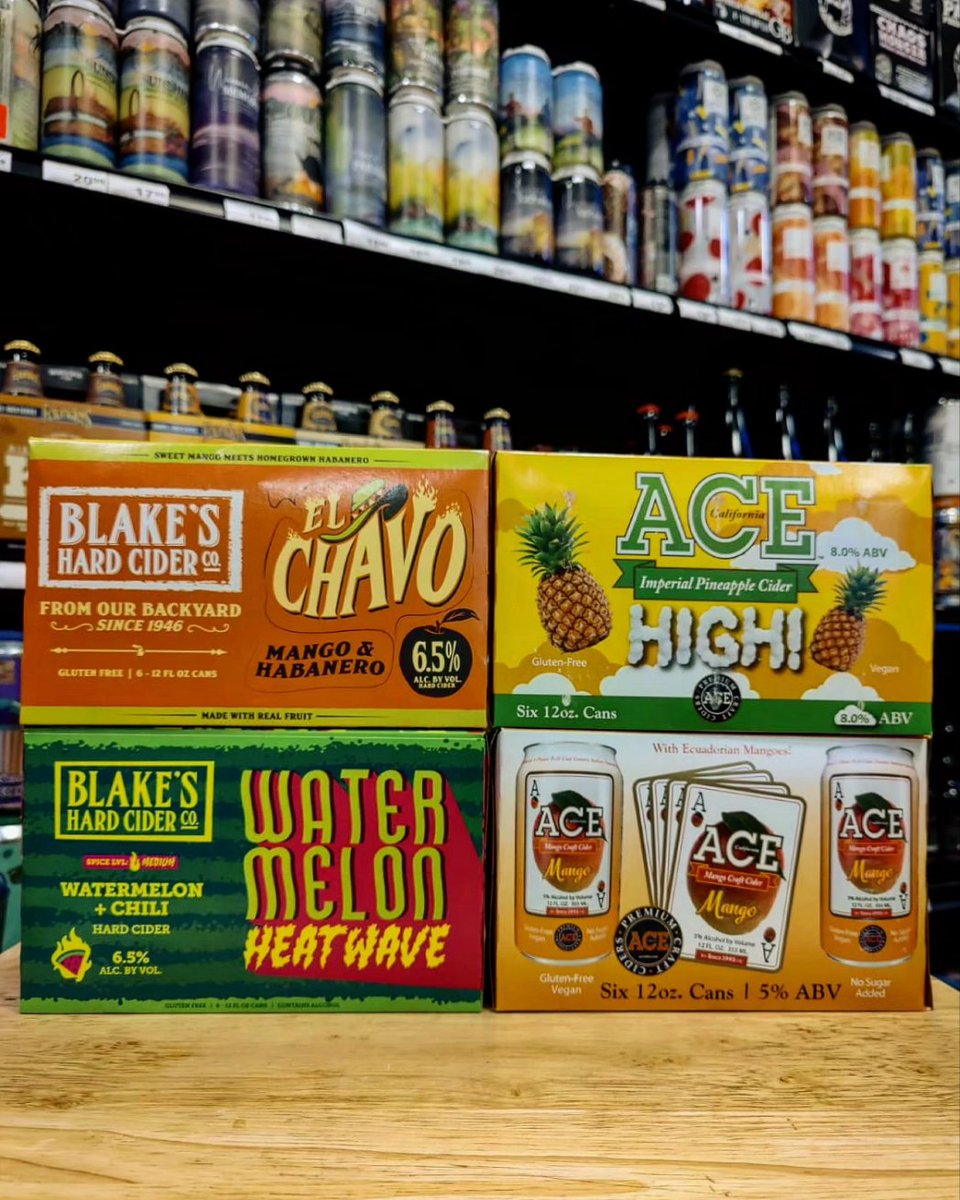 Now that the weather is warming up, let's get these tasty craft beers and Ciders back on the shelves! 🍻☀️

#craftbeer #chicagocraftbeer #chicagobeer #Cider #Chicago #lavillitachicago #littlevillagechicago #beer #craftbeerlover #craftbeerporn #beerme
