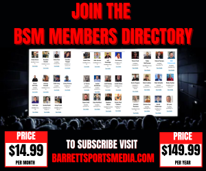 Get your name, face and work featured where media executives gather. Join BSM's Member Directory and get a leg up in your sports media job search. >>barrettsportsmedia.com/membership-acc…