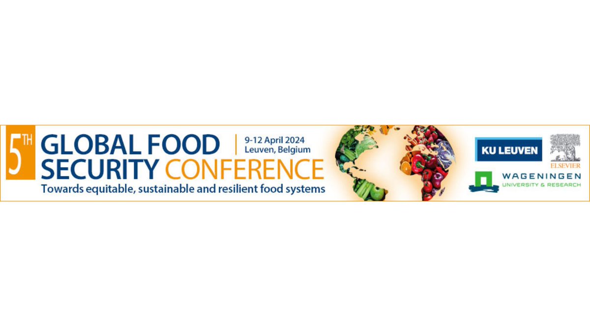 IFPRI’s @PMenonIFPRI, Olivier Ecker, Karl Pauw, @Waruingi_e, and Barun Deb Pal participated in the 5th Global Food Security Conference, “Towards equitable, sustainable and resilient food systems' from April 9-12 in Leuven, Belgium: ow.ly/2kTF50RezA2 @CGIAR #GFOODSEC2024