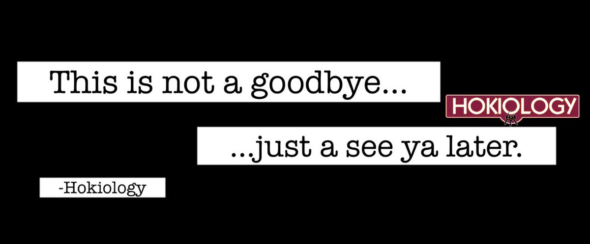 Along with the Fantom Sports Network, Hokiology will be temporarily pausing all production. This is not a goodbye… just a see ya later. #TheFUTURE | #4TheRegion