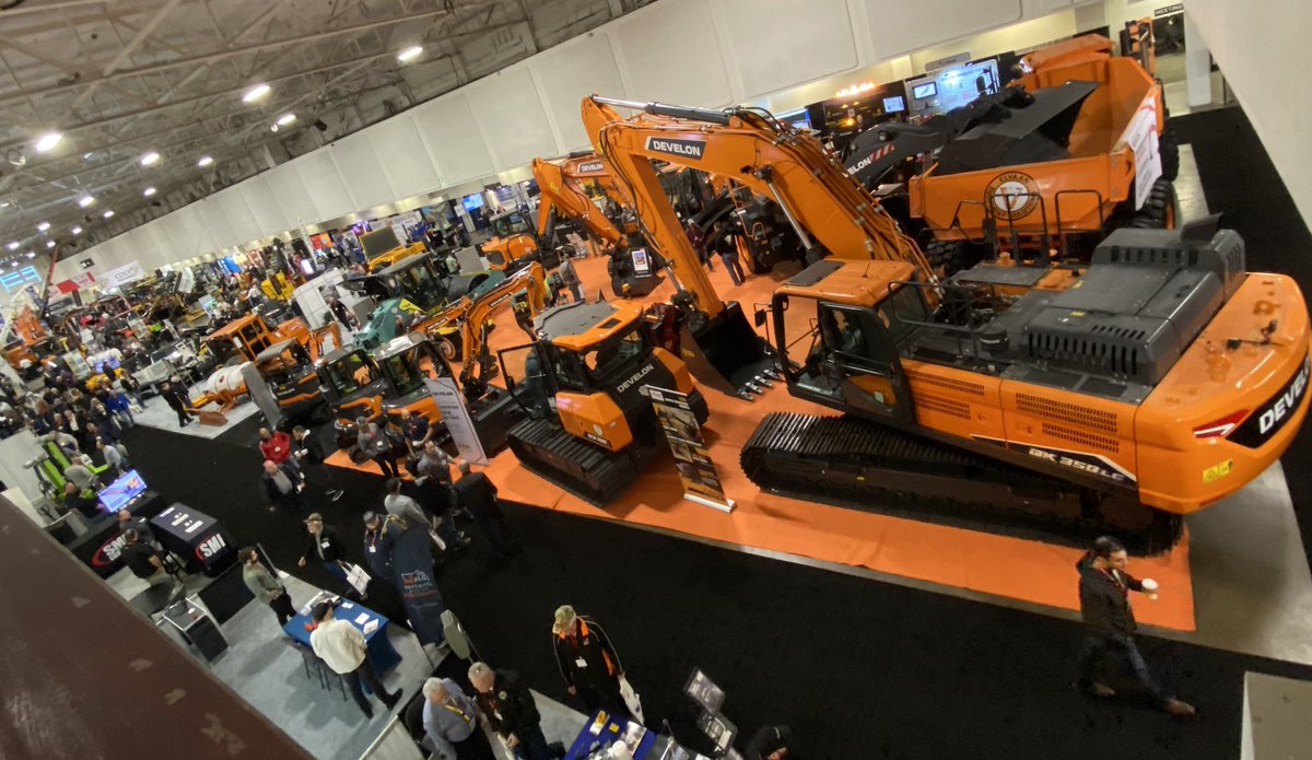 Thank you to everyone who made Day 1 of the National Heavy Equipment Show a great one.  If you are attending tomorrow, please drop by the On-Site Magazine booth (1219). Show’s on at the International Centre in #Mississauga, #Ontario. #NHES2024 #Construction #Equipment #Show