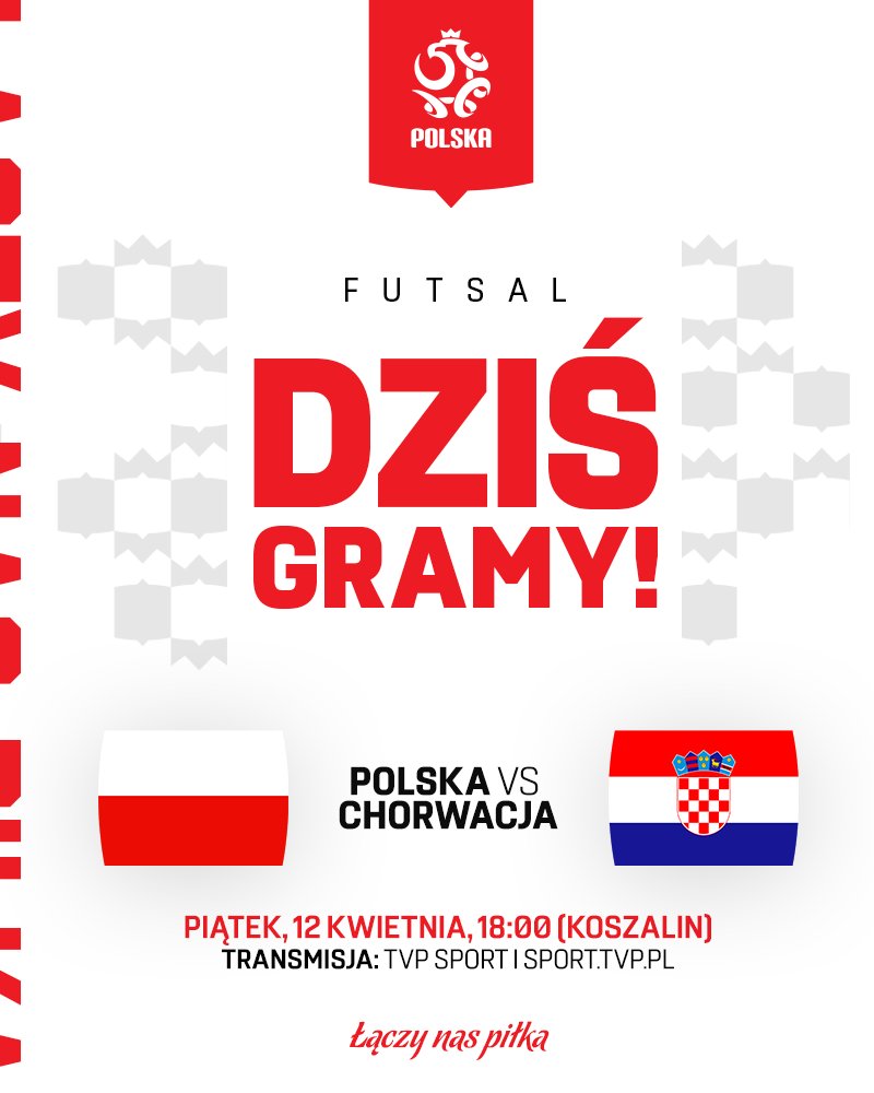 Nasi futsaliści zaczynają walkę o awans na mistrzostwa świata! 🔛 Już dziś reprezentacja Polski zmierzy się w pierwszym barażowym meczu z Chorwacją. 💪 📺 Transmisja 👉 @sport_tvppl _______ #POLCRO 🇵🇱🇭🇷