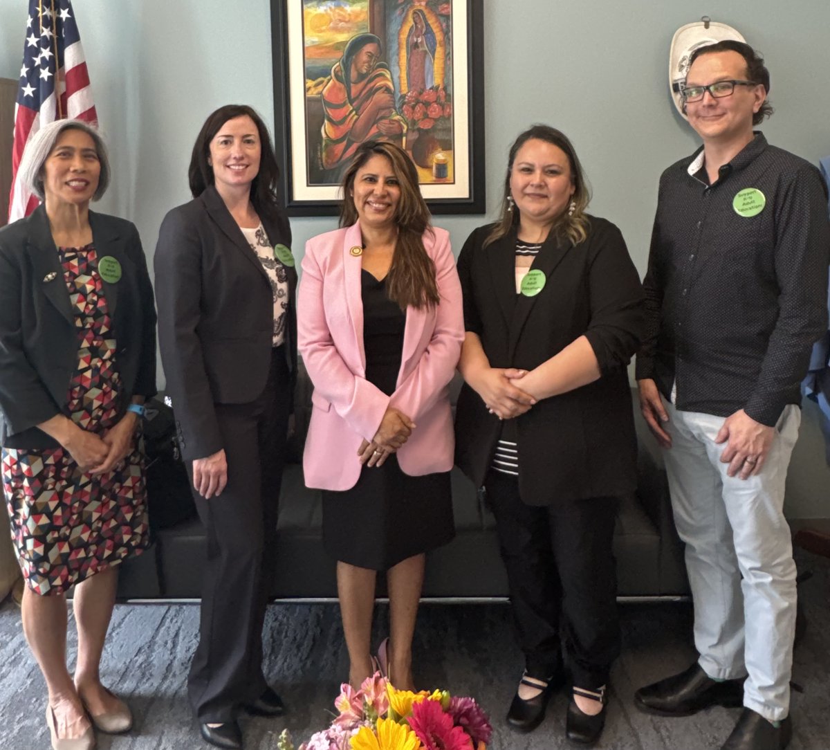 It was great to have Castro Valley Adult and Career Education at the Capitol for their Adult Education Advocacy Day! Adult education plays a crucial role in supporting working families. Thank you for your work in supporting #AD20 families! @CVAdultSchool