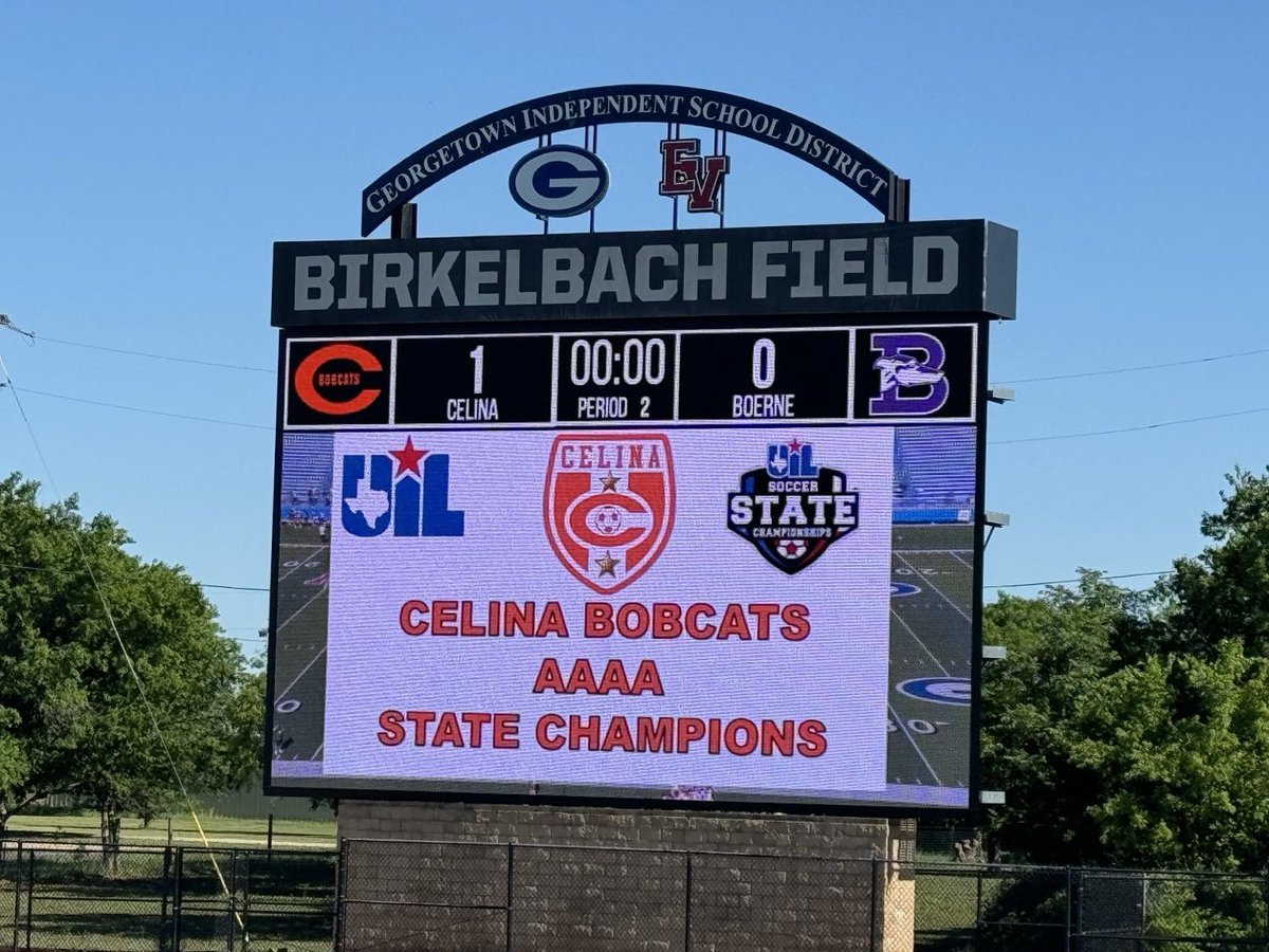 What a gritty and hard fought match. Your @CelinaSoccer team are your State Champs 🥇🥇🥇 #FAITH #BELIEVE 🧡🙌🏼 @CelinaISD @MWelchSLM