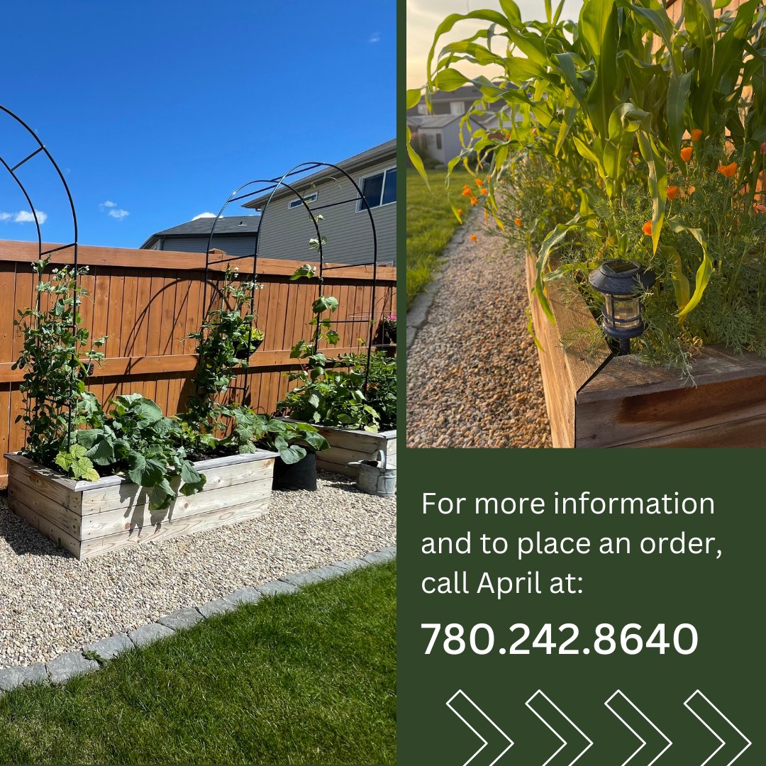 RROX is here to provide you with your garden project needs! 👩🏻‍🌾💐 For more information, call April at 780.242.8640 #yeg #yegbusiness #yegconstruction #yeglocal #yegcommunity #alberta #canadianbusiness #edmonton #yegbuilders #construction