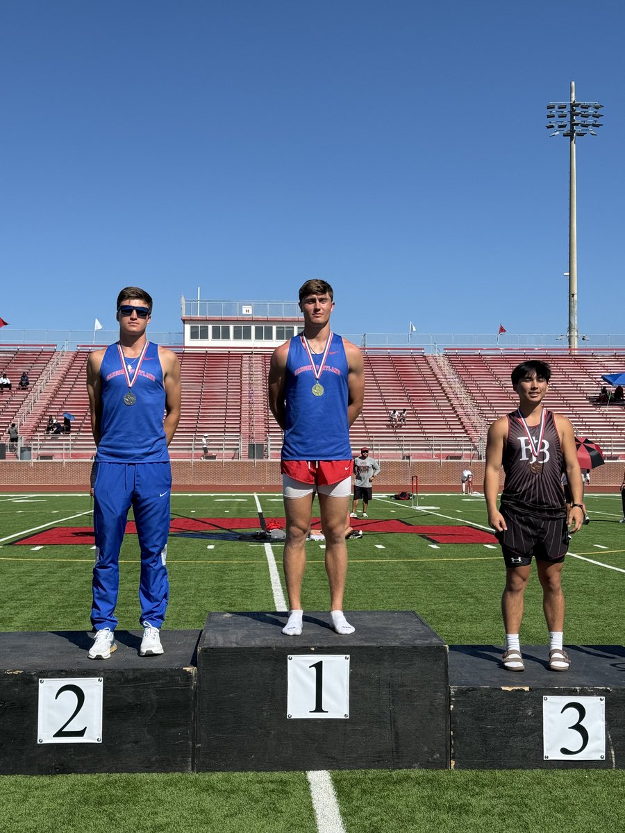 Moving on to the 5A Region IV meet next week in Pole Vault 
<a href="/Coco_Harrison05/">Colton Harrison</a>  with the 🥇 and Area champ 
<a href="/Ryder_H2026/">Ryder_Harrison2026</a>  with the 🥈 

#multisportathlete
#lovethesedudes