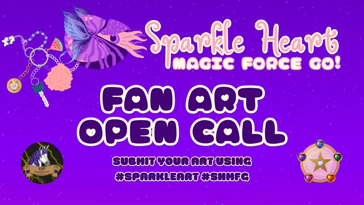 Calling All Guardians! To defeat the mysterious Blurry Faces, Sparkle Heart Magic Force (& Nautie) needs YOU! Submit Fan Art of the show to #SparkleArt #SHMFG! You'll be credited by handle. @espttrpg @shutupsara @JuicyGarland @art_fantastical @GaySpaceshipGms @EvilHatOfficial