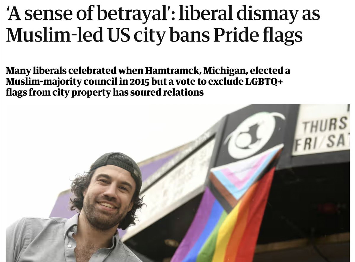 A sign of things to come for the ‘Gays for Palestine’ people…