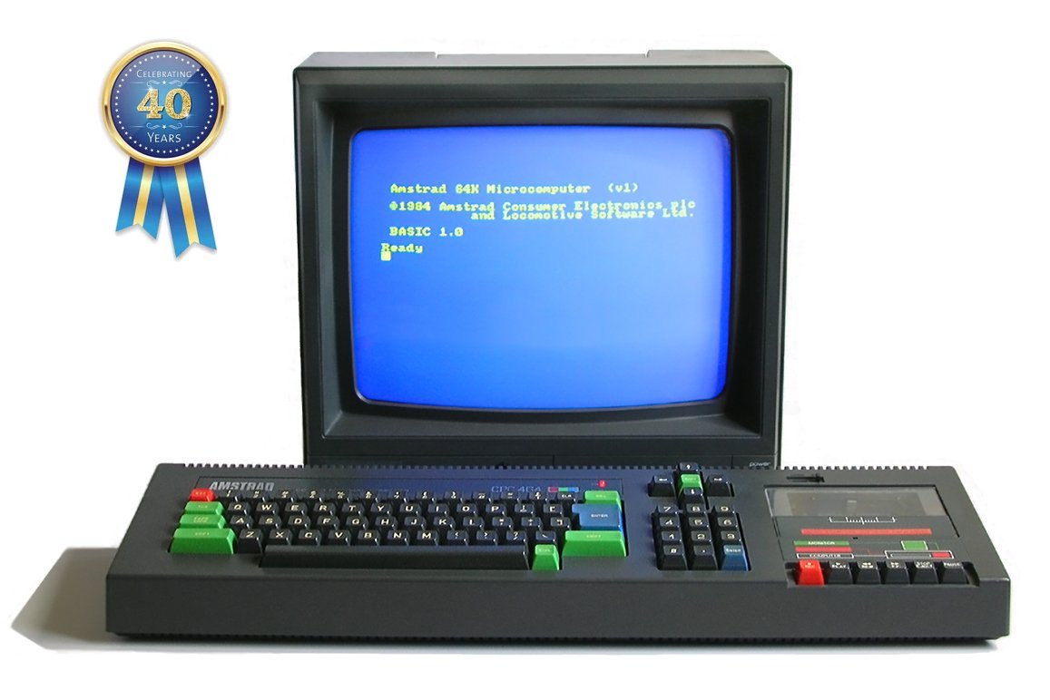 Lord_Sugar's tweet image. ON THIS DAY 40 years ago! On 11 Apr 1984 I launched the Amstrad CPC464 - the first affordable all-in-one home computer. On other home computers you had to hook up a TV and a cassette player. Not with ours - the CPC464 had it all. It was the start of the era of Amstrad computers.