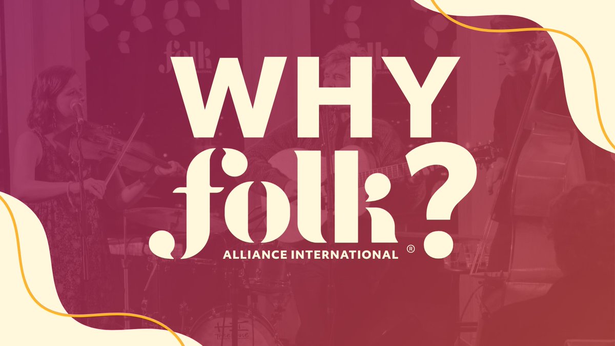 Our community is something to be proud of, offering exclusive offers and essential resources for Folk Music industry professionals. 🤗 Tell us: why are YOU a part of Folk Alliance International?