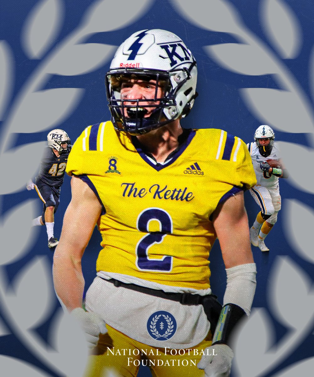 🏆🏆🏆

For the third year in a row, a Laser has been selected to the Wisconsin NFF team! The award recognizes, leaders who succeed on the field and in the classroom! Drew "cheatcode" Wagner was named to the 2023 team joining alumni Nolan Schopp (2022) and David Trafton (2021)
