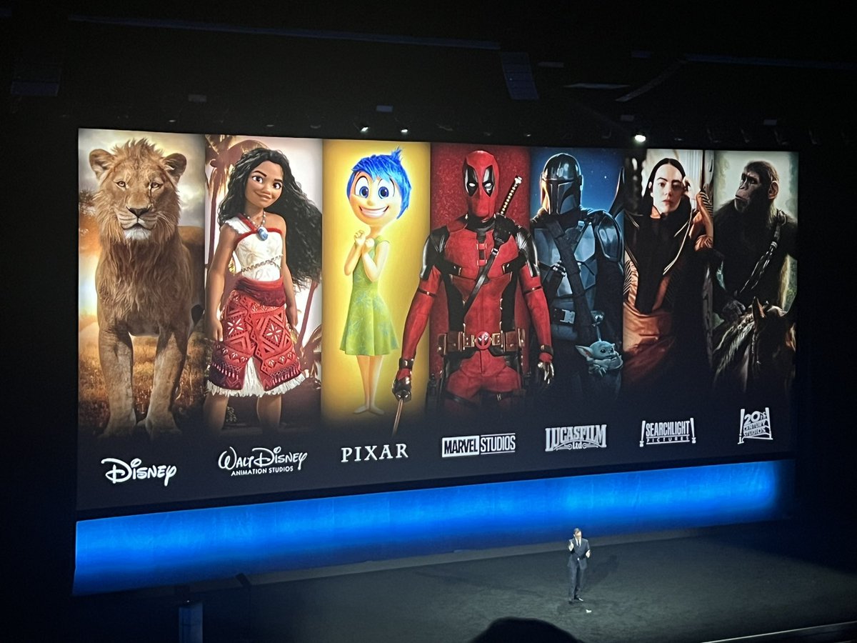 We are getting 75 minutes of footage for this Disney #CinemaCon presentation!