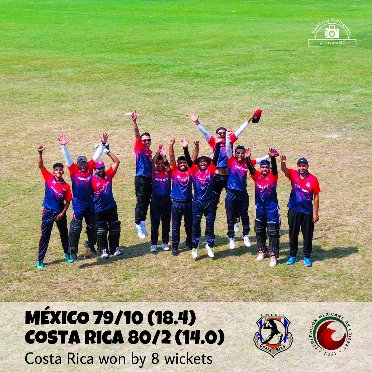 Costa Rica se deja el primer juego de la serie ante México en el Central American Championship 2024 en juego realizado en Los Reyes en La Guácima, de Alajuela.

(Foto cortesía: Pushkaraj Naringrekar)