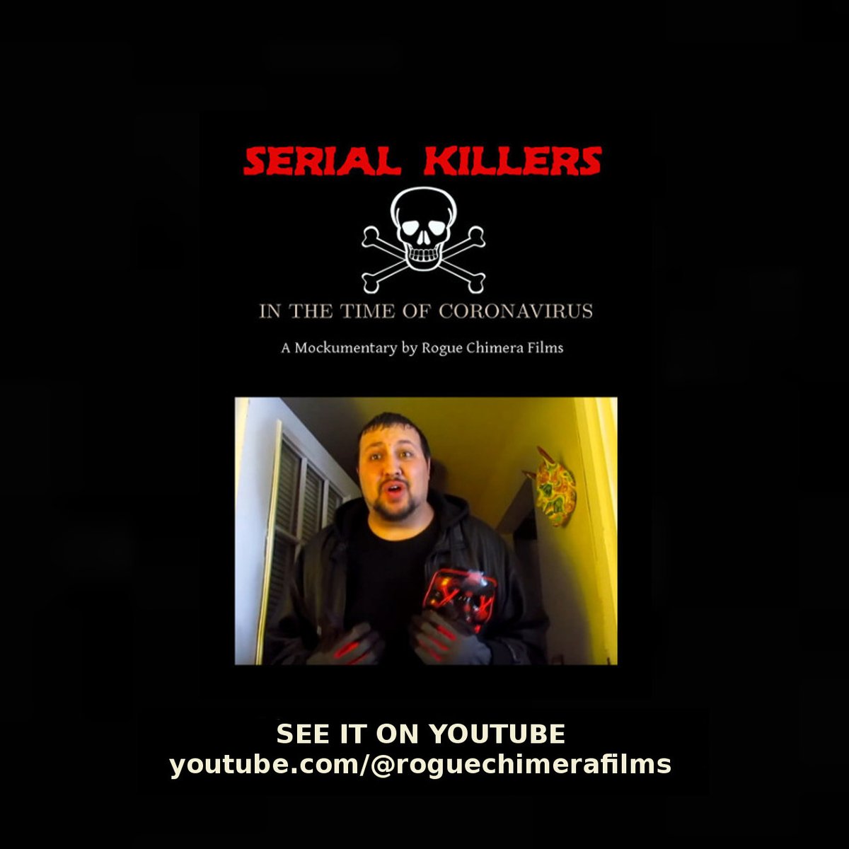 Serial Killers in the Time of Coronavirus Made during the 2020 as a remote film with actors filming themselves. Available for free on YouTube YouTube.com/watch?v=zBnpy6… #rogue #chimera #films #film #movie #movies #horrormovie #horrrormovies #horrorgenre #independentfilm…