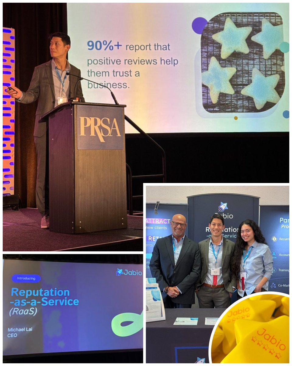 sitejabber's tweet image. It's been an honor sponsoring @PRSA's Consolers Academy Section Conference and a great opportunity to meet with many agencies.
#prsa #titaniumsponsor #partnerprogram #raas #reputationasaservice #agencies #marketing #pr #publicrelations #members #palmsprings